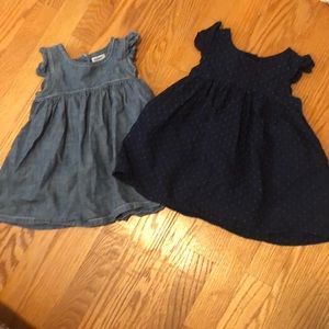 Two old navy dresses